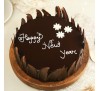 New Year Chocolate Cake