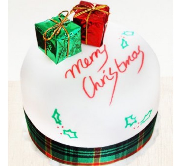 Xmas Theme Cake | Christmas Cakes | Merry Christmas Cake Price 1 Kg Rs 1899  - IndiaGiftsKart