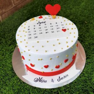 Blessing Anniversary Cake