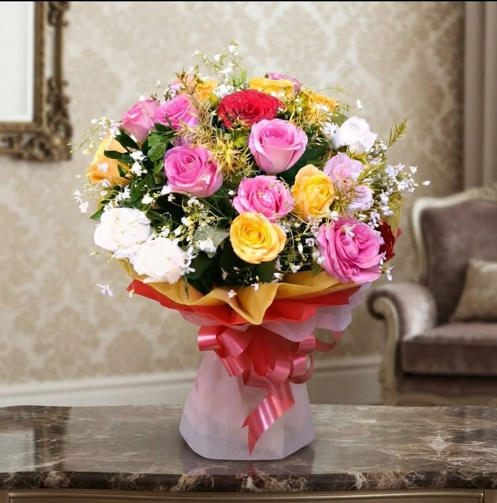 Bouquet of 20 Roses - Image 2