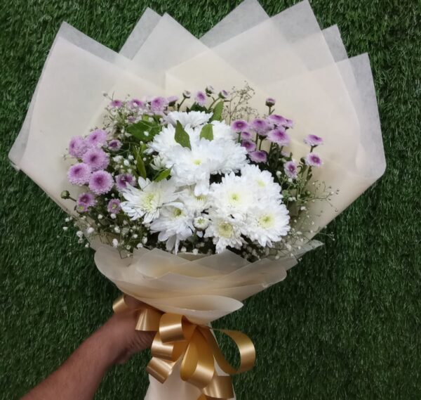 Purplish White