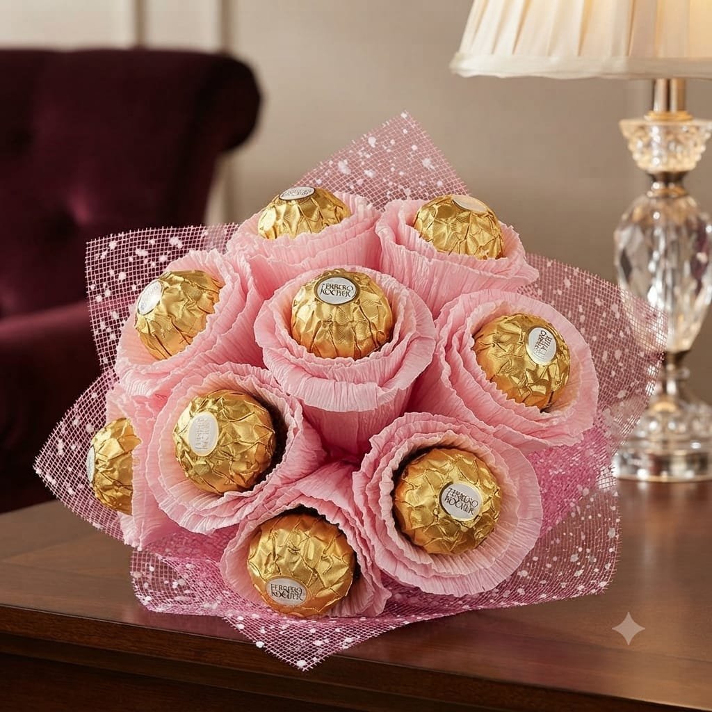 Delightful Ferrero Rocher Bouquet - Image 2