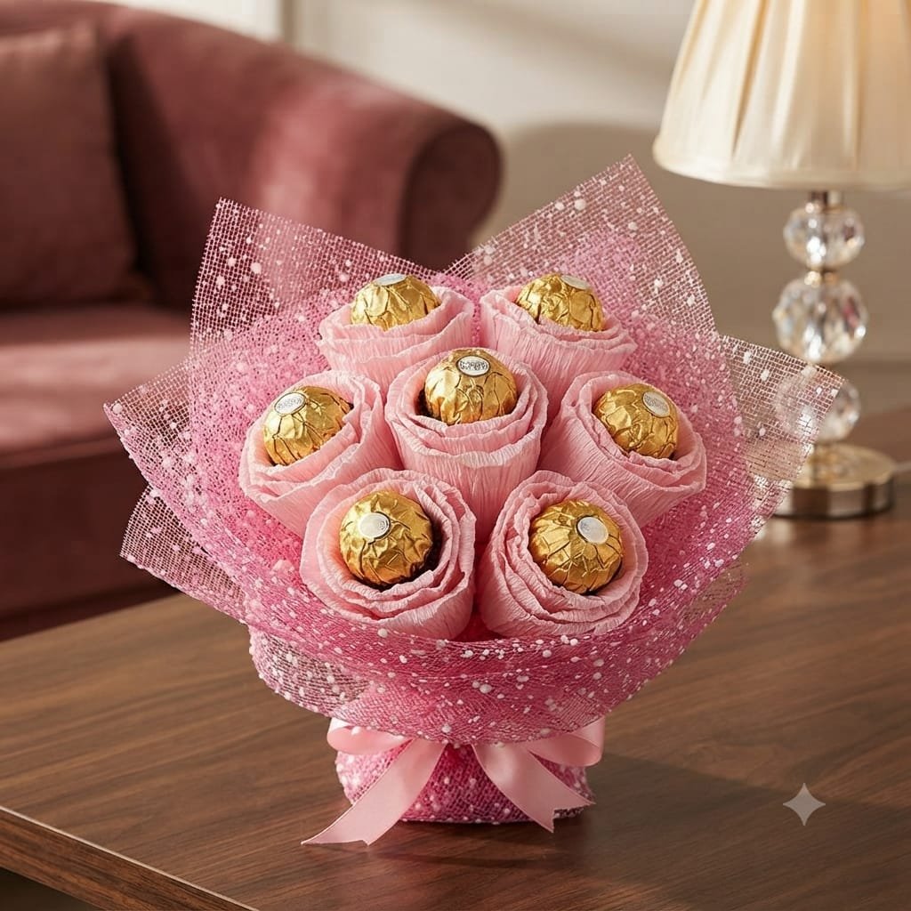 Delightful Ferrero Rocher Bouquet - Image 3