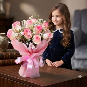 Bouquet of pink Roses