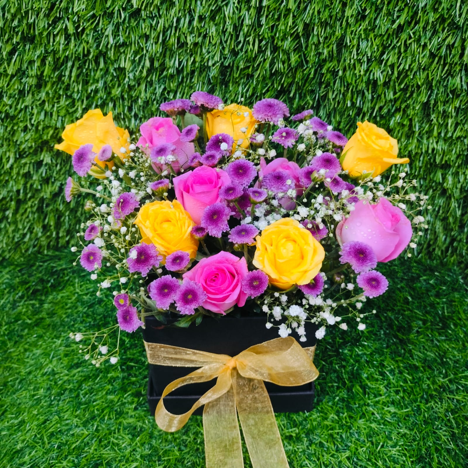 Beautiful fresh flower bouquet and gift arrangement – FlowerDekho