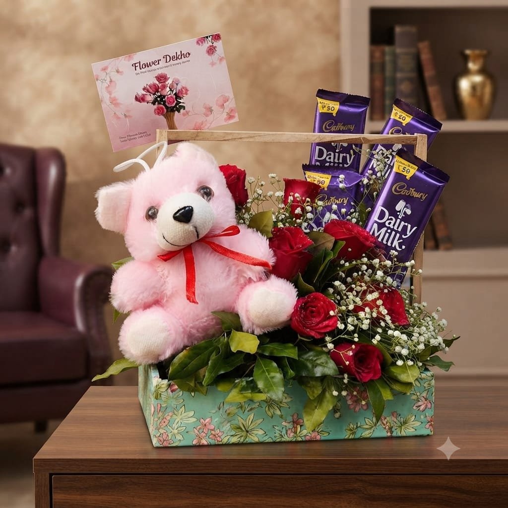 Choco Petal Basket - Image 2