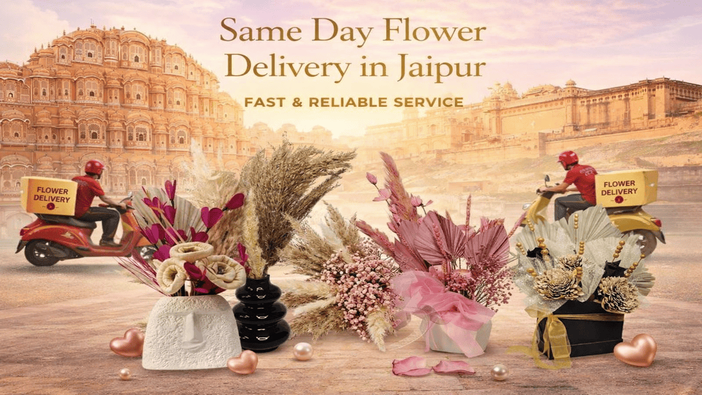 Same day flower delivery in Jaipur