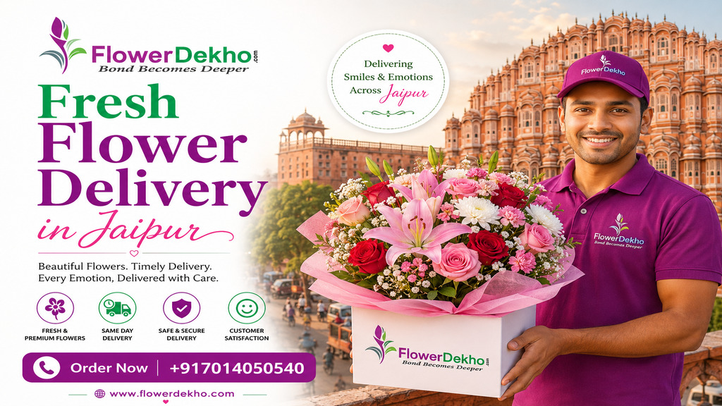 Fresh Flower Delivery in Jaipur
