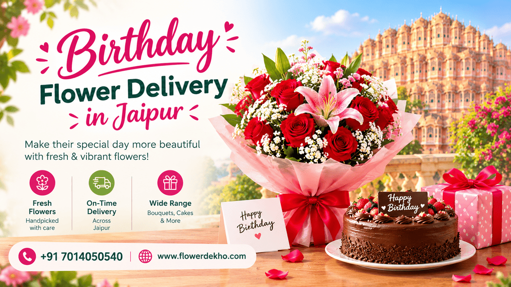 Birthday Flower Delivery Jaipur