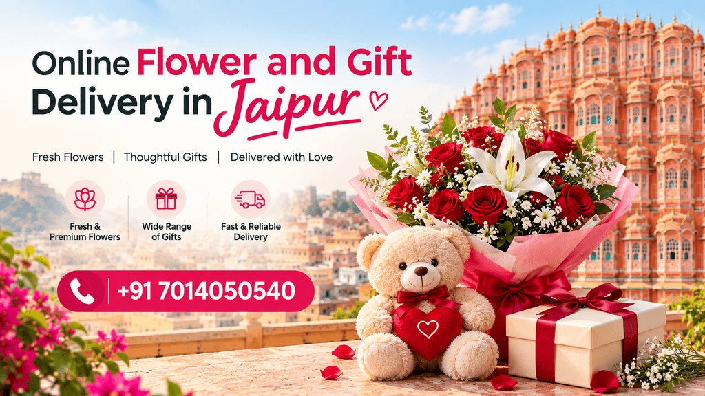 Online Flower and Gift Delivery in Jaipur